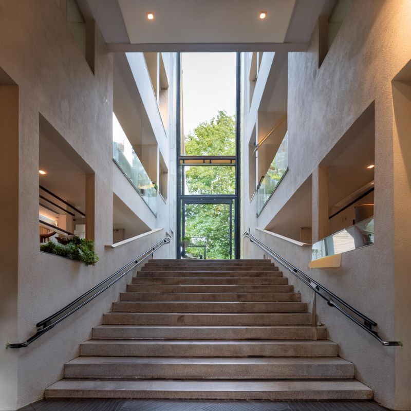 Förbättringsmålning & Underhållsrenovering av Trapphus
